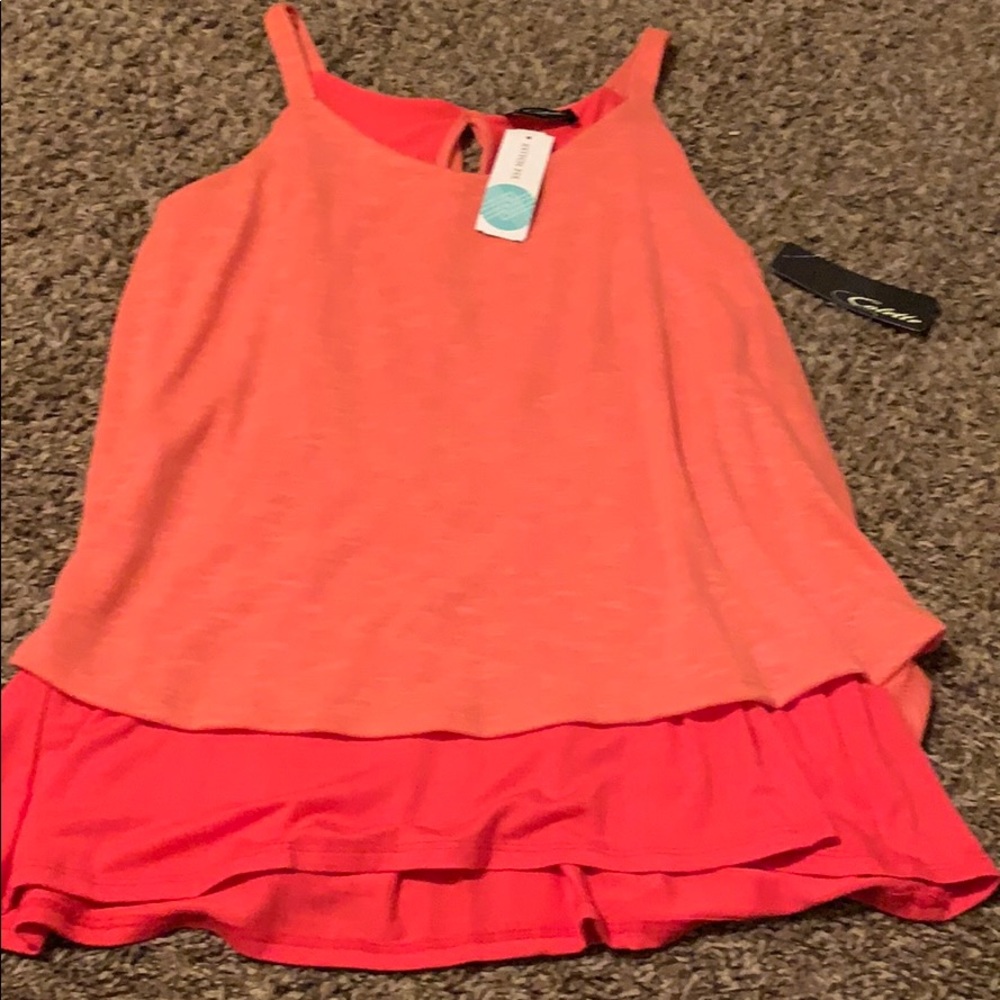 Stitch fix coral top